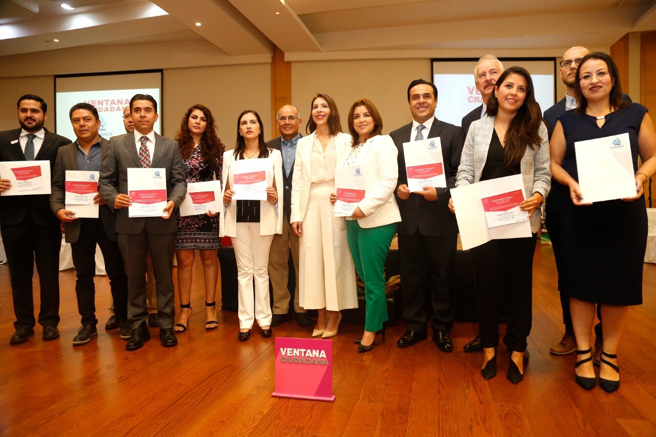 Coparmex firma convenio con Ventana Ciudadana