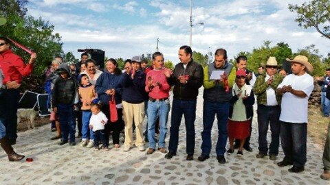 Entregan en SJR obras públicas por casi 2 mdp