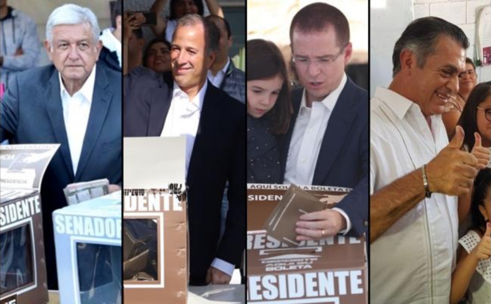 Votan presidenciables en la CDMX, Quéretaro y NL