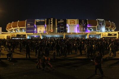 Fiesta y nervios en final de futbol 