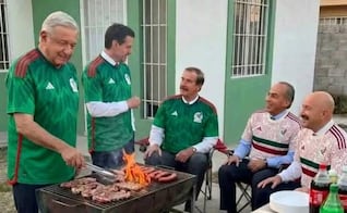 Fox “se reúne” con expresidentes mediante IA; comparte una carne asada con AMLO, Peña, Calderón y Salinas de Gortari