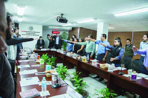 Listos, ciudadanos para elecciones en Huimilpan
