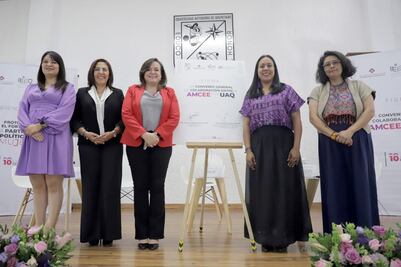 La UAQ firma convenio con consejeras electorales para combatir la violencia política en razón de género 