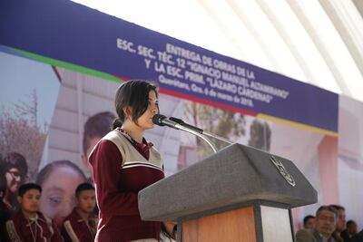 Anuncian 33 mdp en obras para escuelas