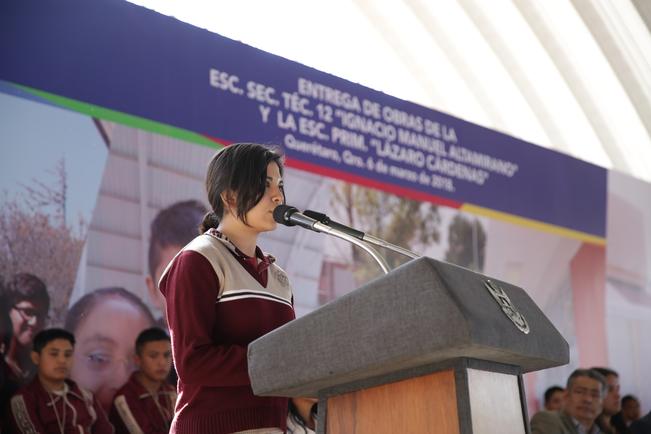 Anuncian 33 mdp en obras para escuelas