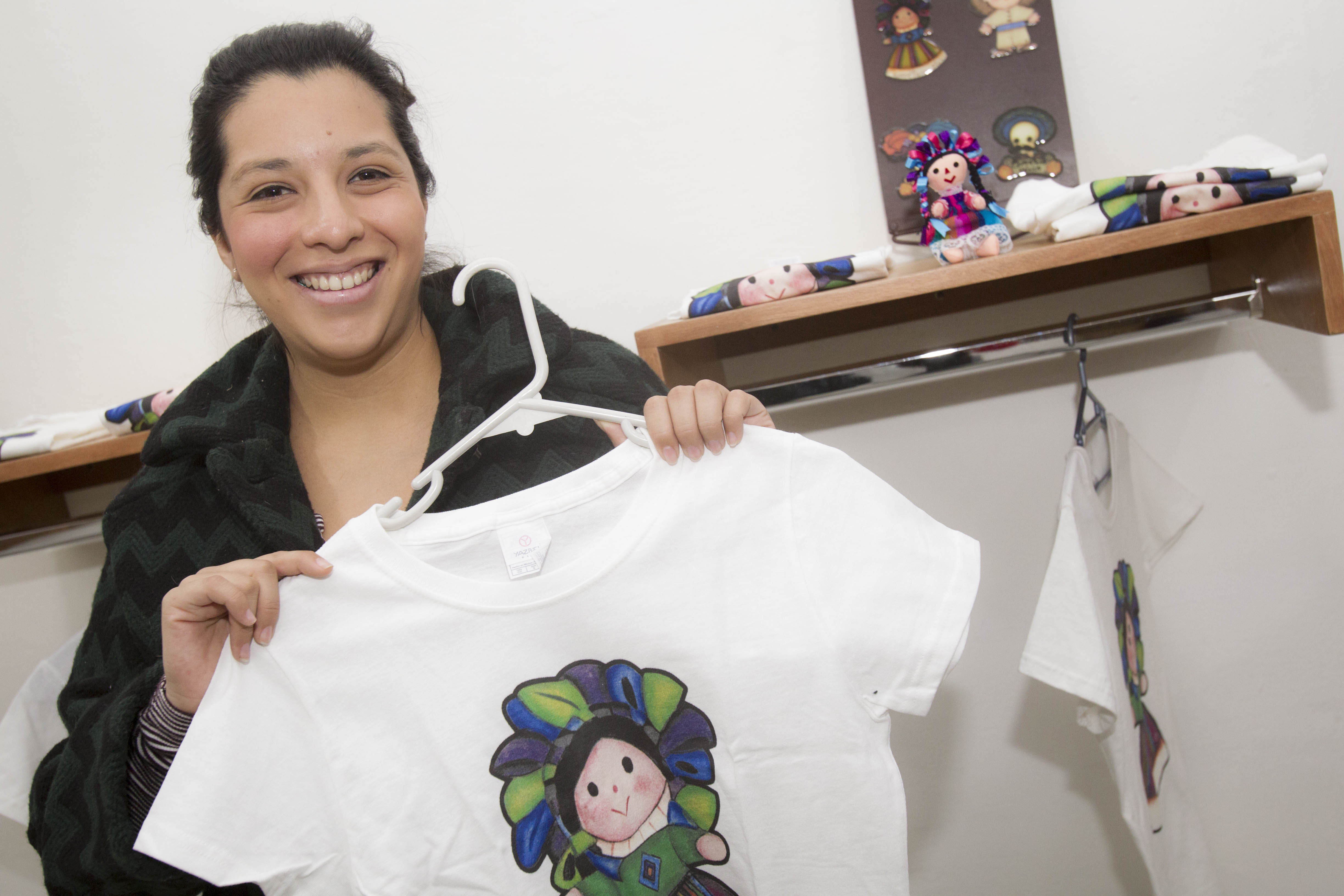 La mircoempresa Panchitos y Panchitas cuenta con 25 artículos (DEMIAN CHÁVEZ. EL UNIVERSAL)