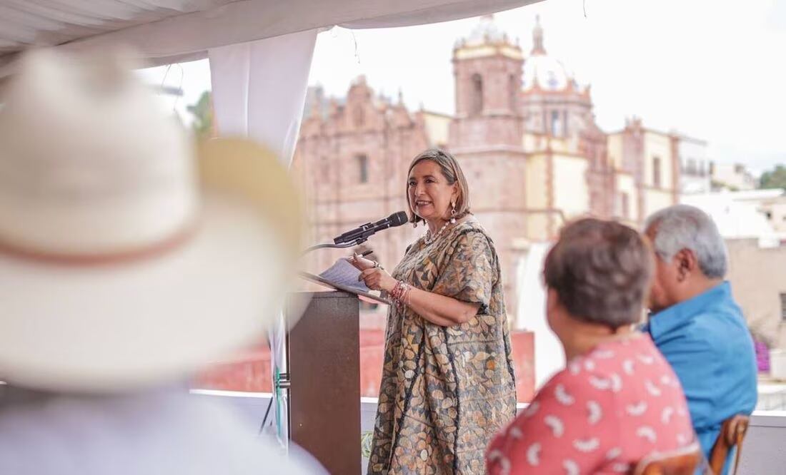 Xóchitl Gálvez visitó este domingo Zacatecas / Foto: X antes Twitter