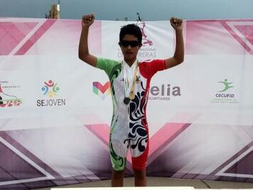 Alonso Patiño, un patinador con éxito