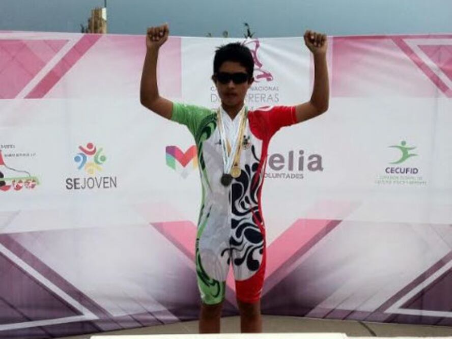 Alonso Patiño, un patinador con éxito