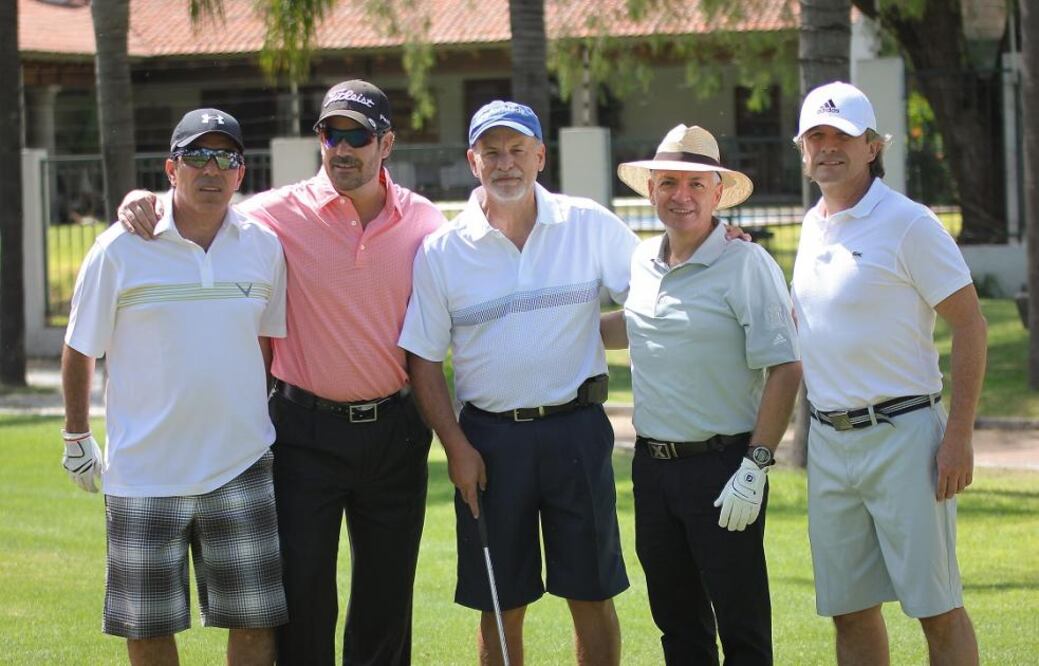 Pedro Zaldumbide, Ala╠ün Mobli, Martin Tera╠ün, Jorge Corono y Alejandro Luna