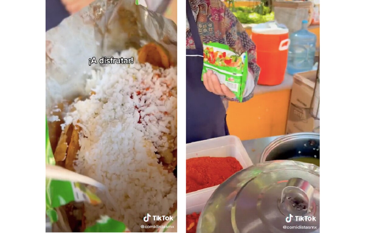 Foto: Captura de pantalla. Tiktok @comidistasmx