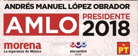 Presidenciables esconden logos de los partidos