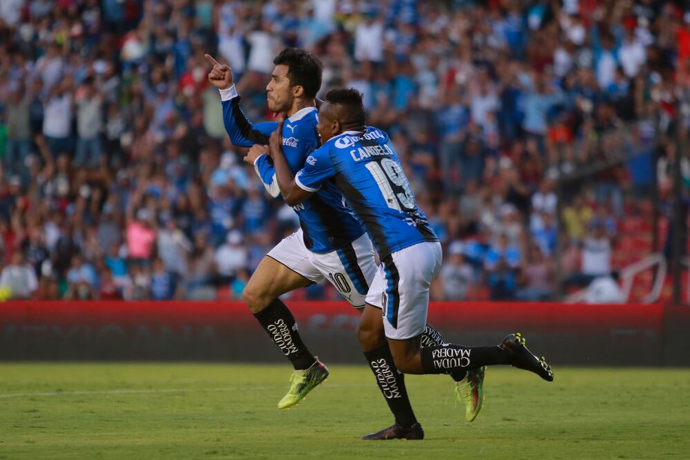 Edson Puch consiguió el gol de la victoria ante el Puebla en el minuto 83 / FOTO: César Gómez