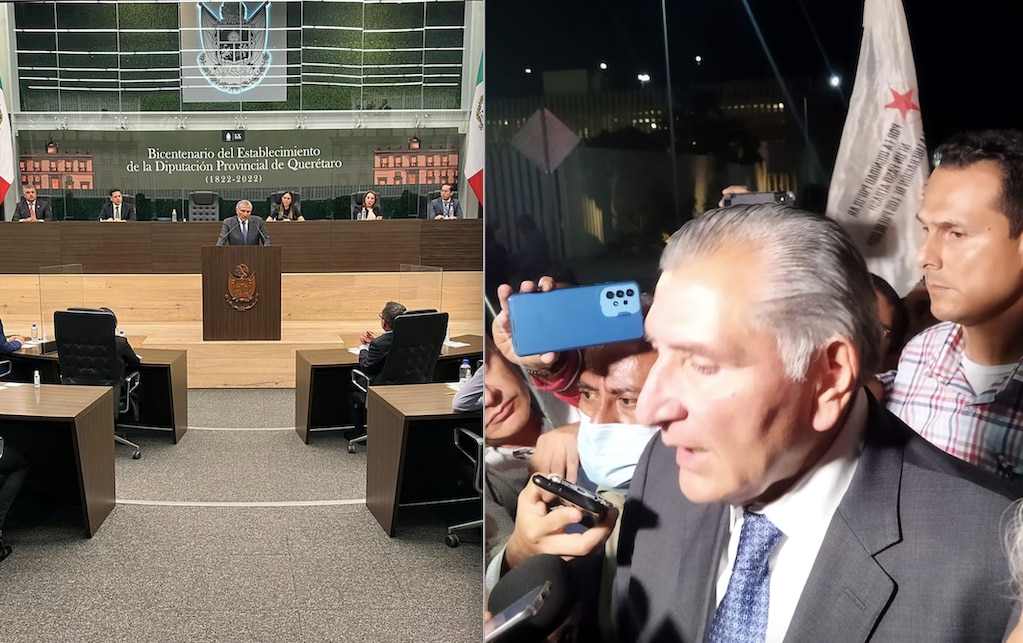"Voto de conciencia" pide Adán Augusto al Congreso de Querétaro