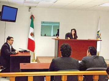 Realizan prueba de juicio oral 