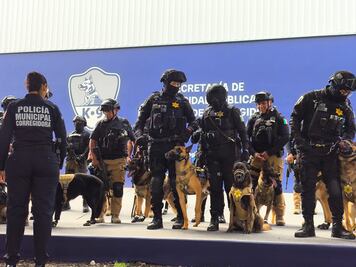 Corregidora estrena Unidad Cinotáctica