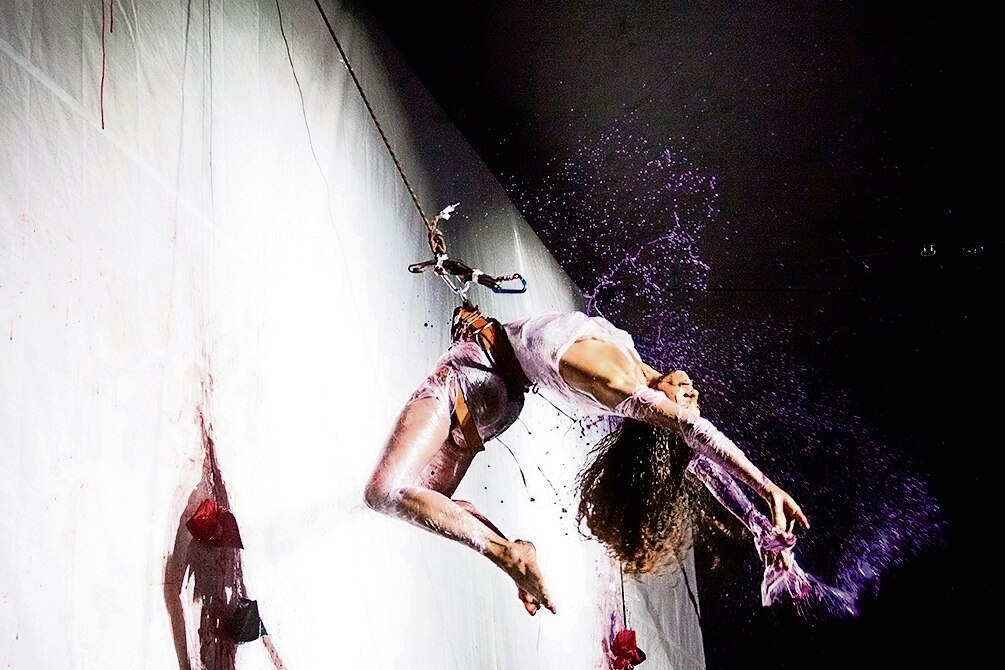 Con teatro aéreo finalizará Querétaro Experimental