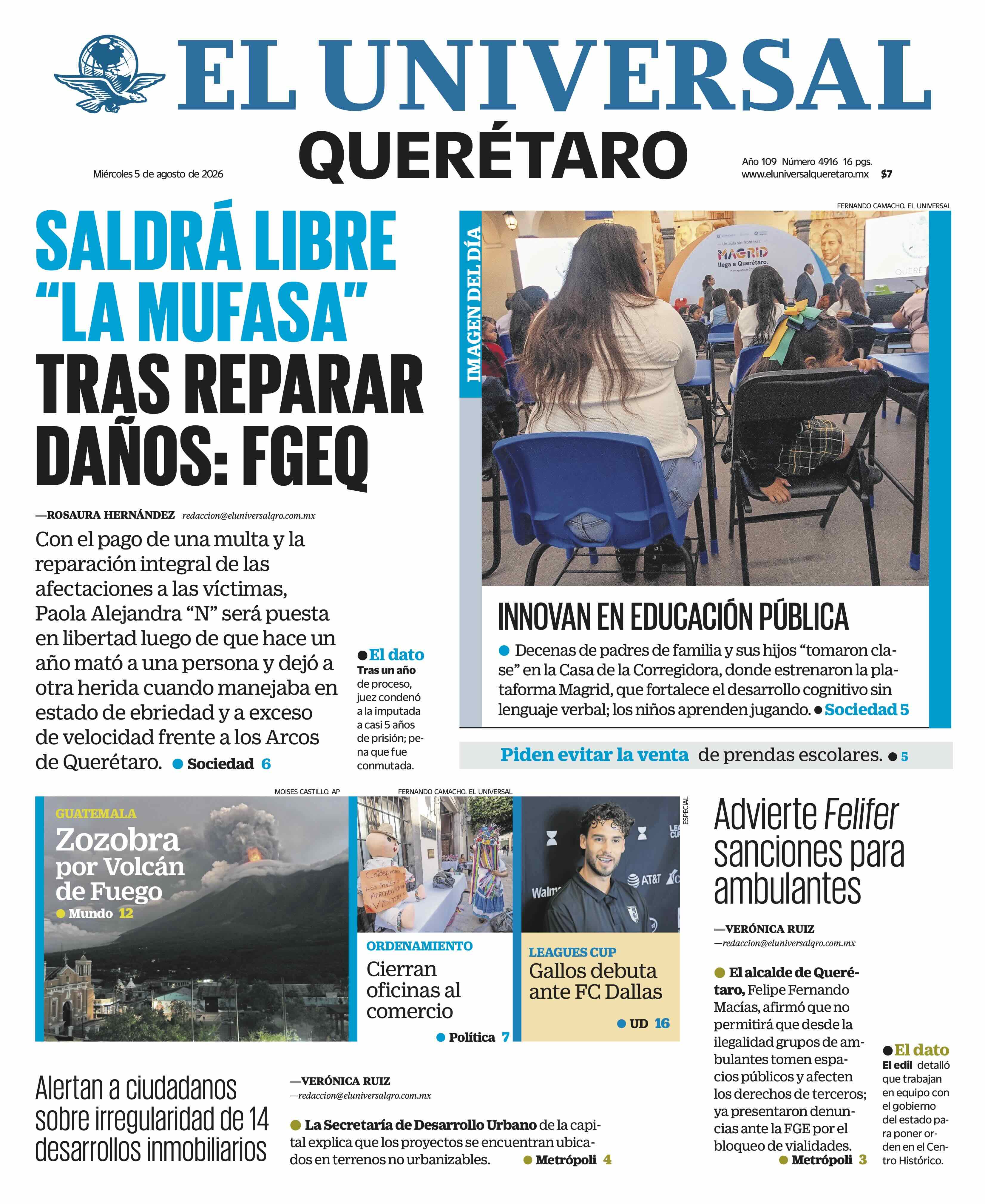 Portada 06 de agosto de 2026