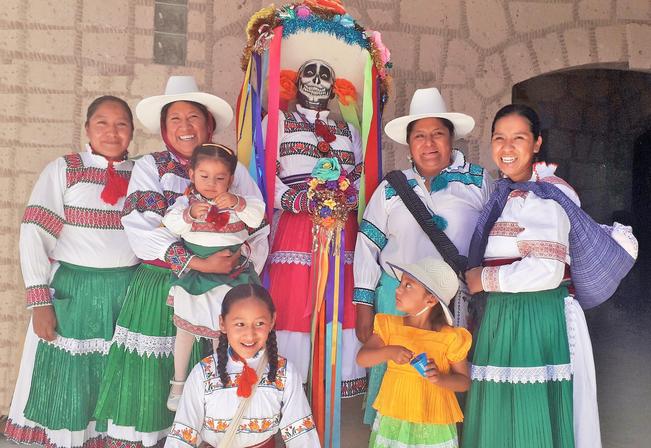 La Catrina Pastora visita Amealco
