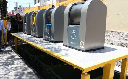 Basura se reduce con las mega papeleras