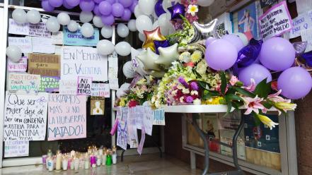 Colocan altar en memoria de Valentina; el presunto feminicida es estudiante de la UAQ 
