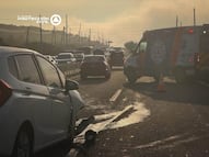 Choque entre cuatro vehículos provoca cierre parcial en carretera a El Rosario, El Marqués
