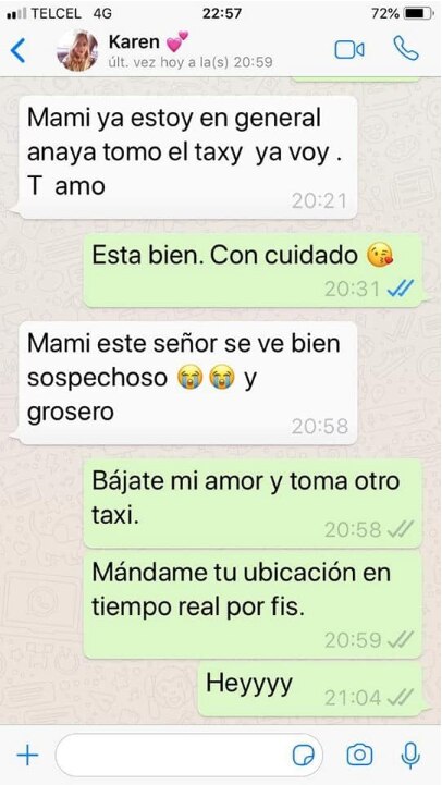 Karen, Daniela y Frida, ellas han sido secuestradas en Tlalpan