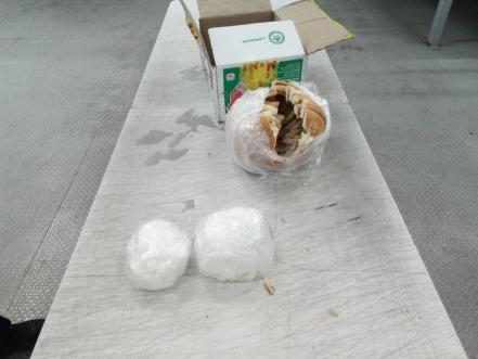 Detectan droga en AIQ