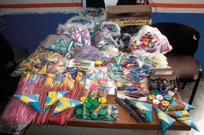 SJR: no se permitirá venta de pirotecnia 