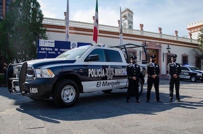 Entregan 15 patrullas inteligentes en El Marqués