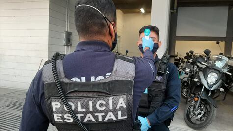 Hay tres policías contagiados de Covid-19