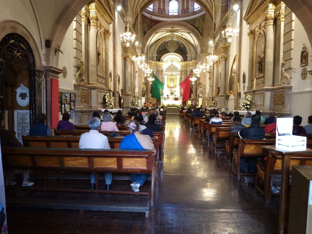 Día de la Virgen de Guadalupe: fervor en el Templo de La Congregación. Foto: Domingo Valdez