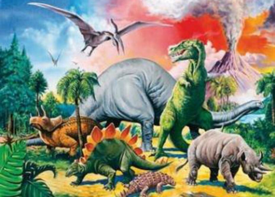 Llegan los dinosaurios al parque Bicentenario