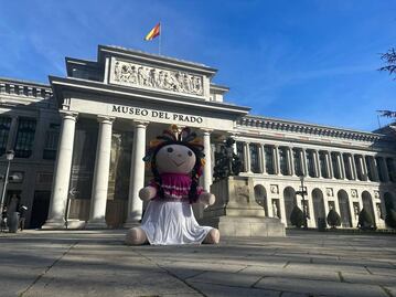 Lele regresó a Madrid para promover el turismo