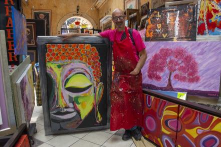 El artista argentino nómada de Querétaro