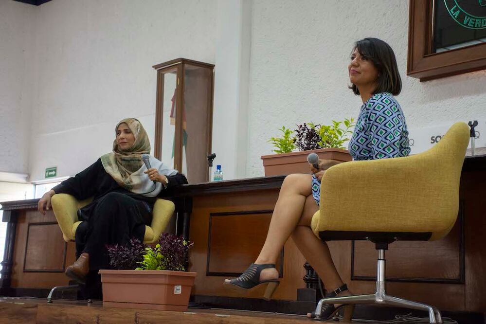 Foto: Mitzi Olvera y Facebook Lorena Alcalá