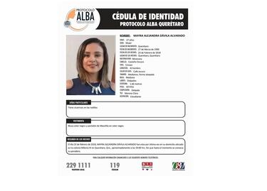 Fiscalía emite Alerta ALBA para localizar a joven queretana