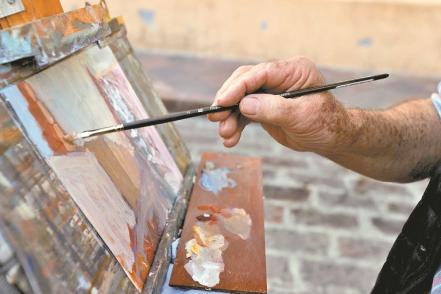 Salvador Pérez, un pintor trotamundos