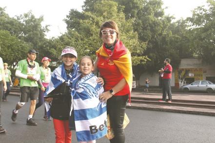 Fiesta deportiva invade la ciudad 