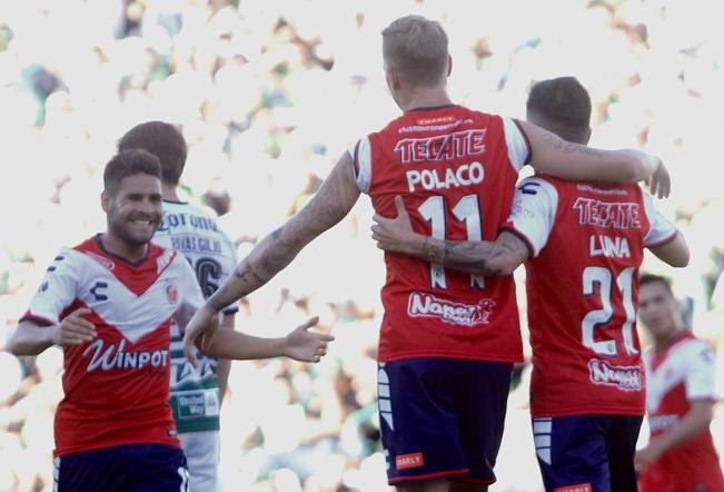 Cristian Menéndez (11) abrió el marcador en el Corona (HENRY MARTÍNEZ. IMAGO7)