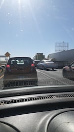 Automovilistas reportan tráfico denso en la Querétaro-San Luis, tras accidente