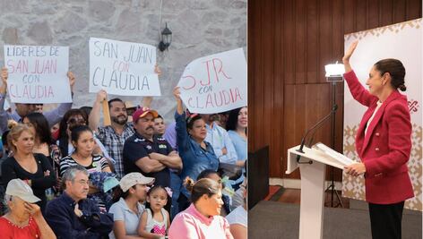 Claudia Sheinbaum presenta en Querétaro "sus logros en la CDMX"