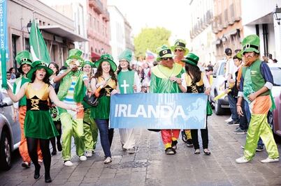 Un irlandés tiene mucho de mexicano