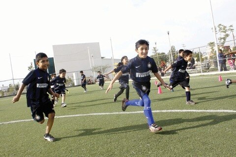 Inter apoya a niños queretanos