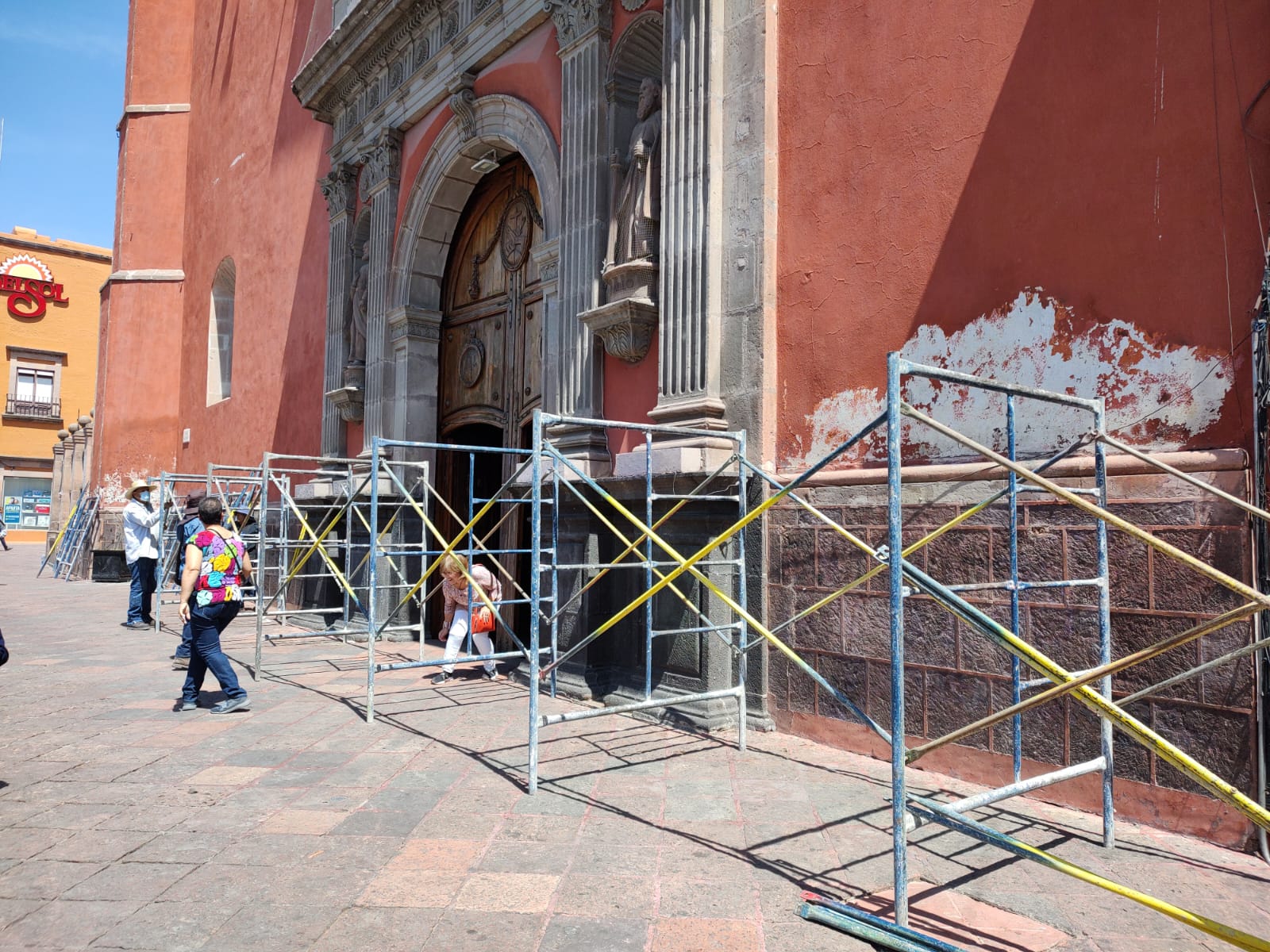 "Protegen" templo y museo de San Francisco ante manifestación del 8M