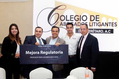 Nava se reúne con el Colegio de Abogados 