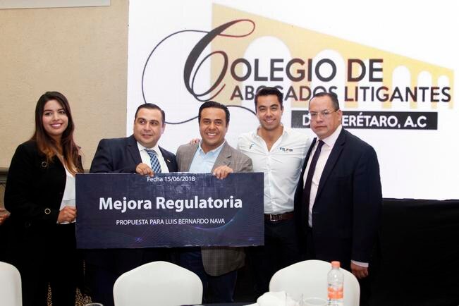 Nava se reúne con el Colegio de Abogados