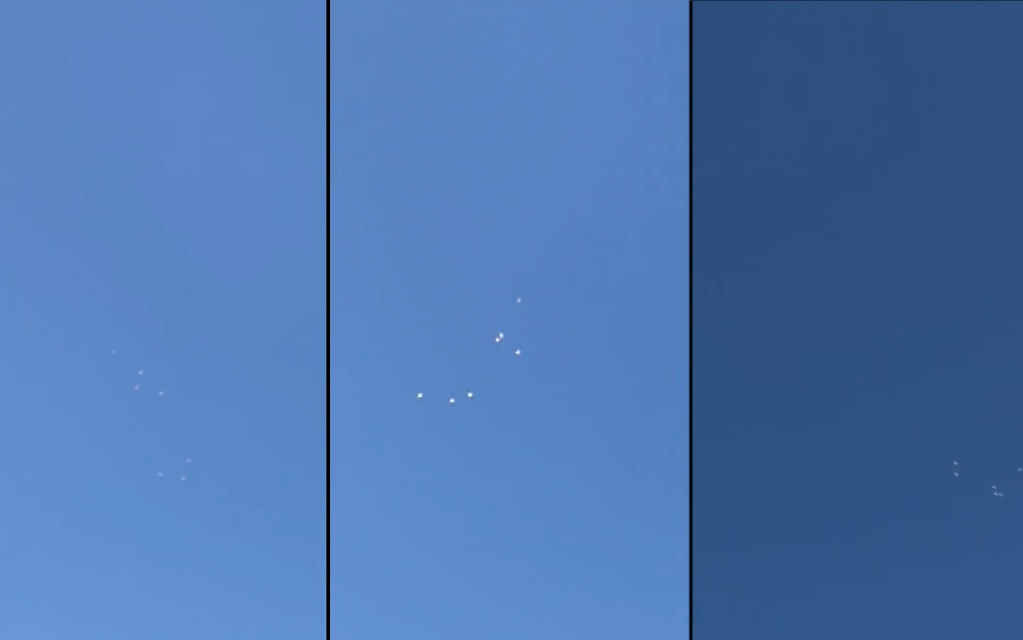 Captan "OVNIS" en Querétaro; se vieron en la zona de Juriquilla 