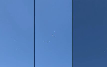 Captan "OVNIS" en Querétaro; se vieron en la zona de Juriquilla 