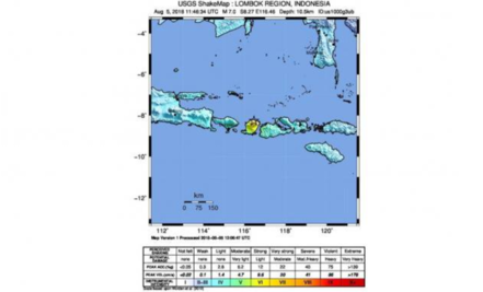Indonesia, golpeada nuevamente por terremoto de 7 grados